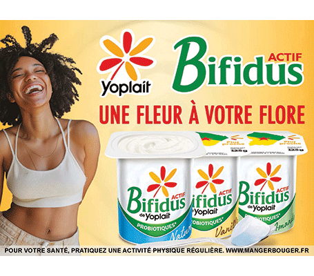 Nouveau Bifidus actif de Yoplait