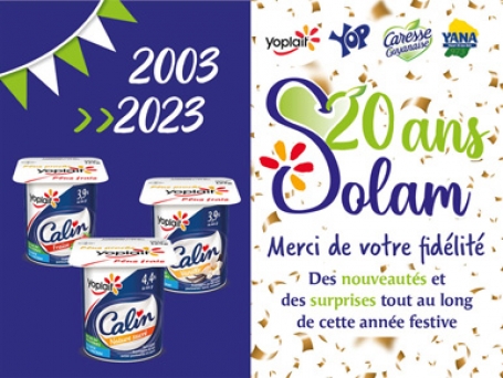 2023, la SOLAM fête ses 20 ans