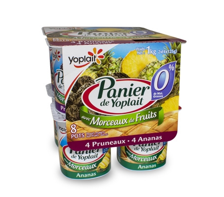 Yaourts maigre aux fruits