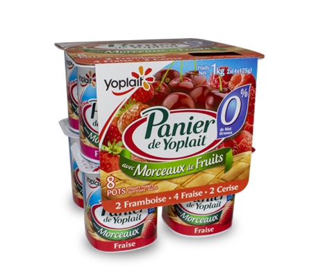 Yaourts maigre aux fruits
